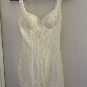 White Pearl Women's midi dress